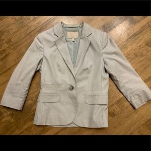 Banana Republic grey lined jacket.